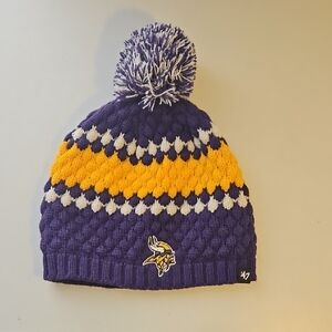 Women's Knit Vikings Beanie